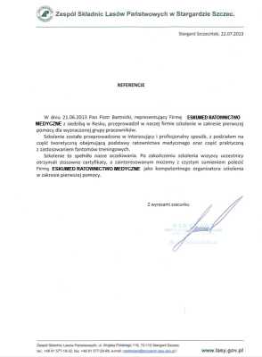 Referencje - ZSLP Stargard Szczeciński - Kliknij aby powiększyć Referencje - ZSLP Stargard Szczeciński - Kliknij aby powiększyć