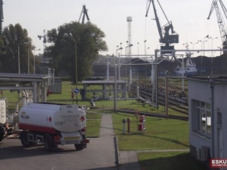 Terminal paliw "ORLEN" w Szczecinie